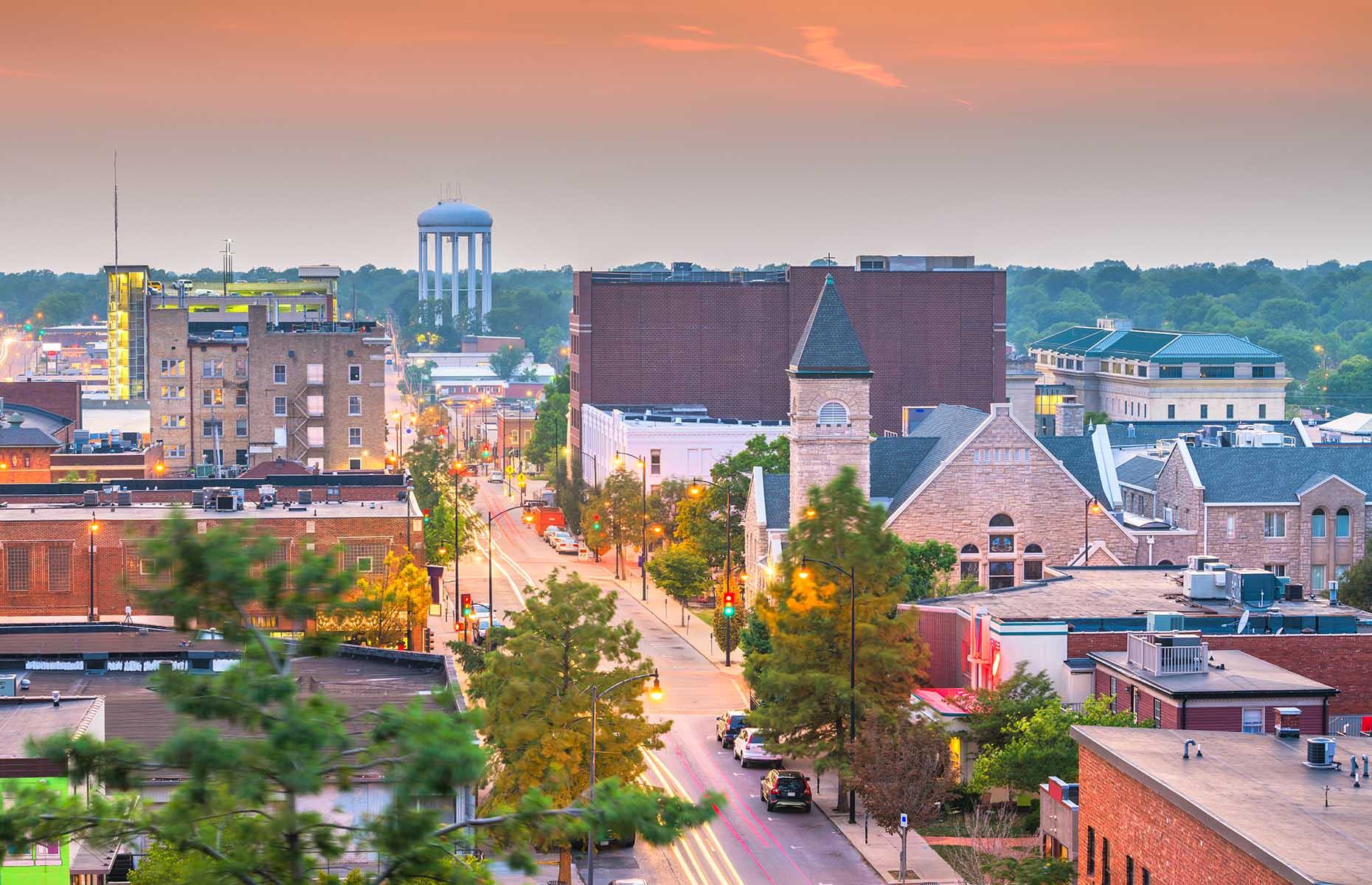 8: Columbia, Missouri (90/100 cost of living score)